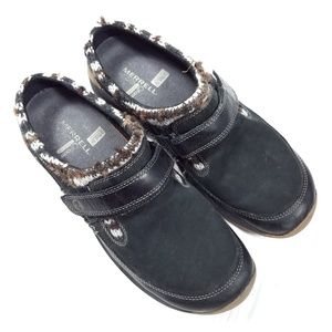 Merrell Encore Echo Ebony Slip On Clogs